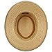 Scala Men's Raffia Gambler, Natural, Large/X-Large