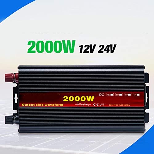 LWQ Inverter,12V 220V 2000W 3000W 4000W 24V Dc to 110V Ac Pure Sine Wave Voltage Converter 12/220 Power Car Micro Inverter