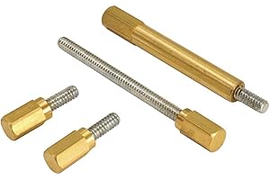 BILLET PROOF DESIGNS Extended Float Bowl Hardware Kit for S&S "E" Carburetor - Polished Brass - Makes for easy removal of the float bowl (35-0025)