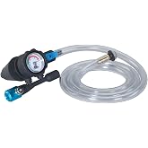 Robinair 75260 Coolant Refiller with Hose, Gauge and Universal Cone Adapter | 26" Hg Vacuum Refills Cooling System Without Air Lock, Eliminating the Need for Bleeding