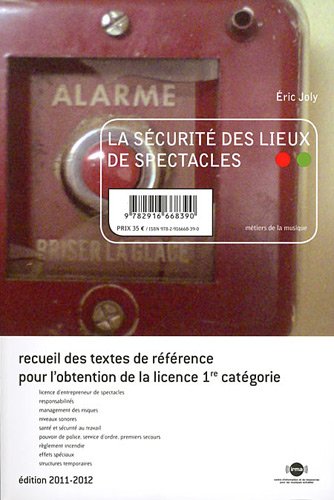 La  sécurité des lieux de spectacles