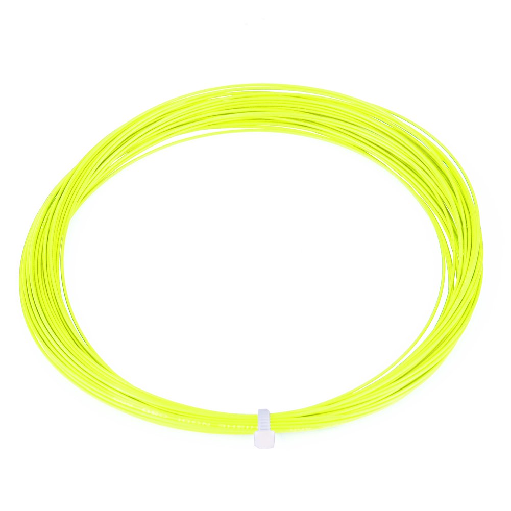 Badminton String, Durable and Responsive, Nylon Racket Line, 10M Fluorescent Green, for Competitive Play, Training, and Family Recreation