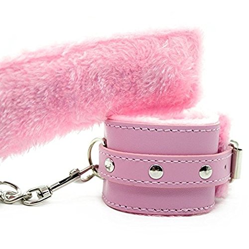 ANQI Adjustable Soft Tactical Handcuffs (Pink)