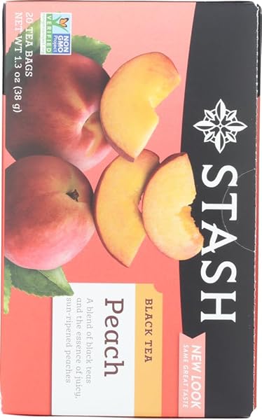 STASH TEA PEACH TEA, 20 CT, 2 PK