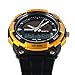 Fanmis Men's Solar Powered Casual Quartz Watch Digital & Analog Multifunctional Sports Watch Gold
