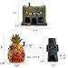 easy-cozy Spongebob Squidward Fish Tank Decorations – Fun Spongebob Aquarium Decorations Kid Aquarium Decor Ornament 11 Pcs Set, Aquarium Fish Tank Decorthumb 3