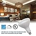 LED BR40 Light Bulb - 6 Pack Large Standard Bulb - 80W Equivalent - Dimmable - Standard Base