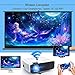 Wireless WiFi Movie Projector 4200Lux, Ifmeyasi 2021 Upgraded Mini Video Projectors, USB Directly Connect with Smartphones, 1080P Supported, 200