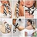Makone Baby Headband with Bows Infant Nylon Newborn Handmade Bows for Girls