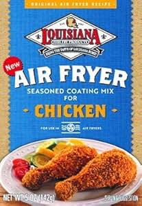Louisiana Fish Fry Air Fry Chicken Coating Mix 5 Oz Pack Of 6