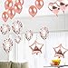 Sweet 14th Birthday Decorations Party Supplies,Rose Gold Number 14 Balloons,14th Foil Mylar Balloons Latex Balloon Decoration,Great 14th Birthday Gifts for Girls,Women,Men,Photo Props