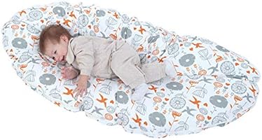 I Baby 4 In 1 Cotton Knitted Cover Breast Feeding Pillow Nursing