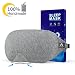 Mavogel Cotton Sleep Eye Mask - Updated Design Light Blocking Sleep Mask, Soft and Comfortable Night Eye Mask for Men Women, Eye Blinder for Travel/Sleeping/Shift Work, Includes Travel Pouch, Grey