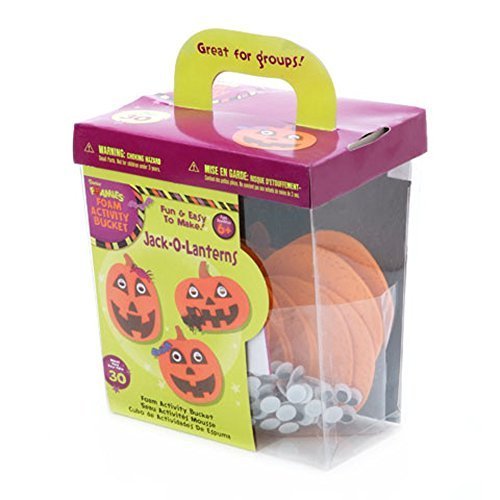 Darice 106-6173D Foam Jack O Lantern Activity Kit Seasonal Decor