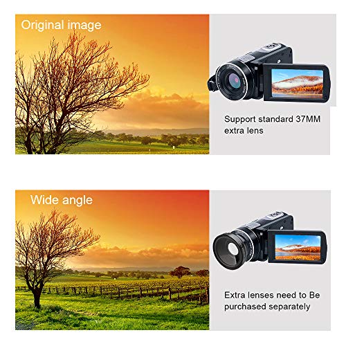 4 Camcorder+WEILIANTE+Digital+Recorder+Batteries