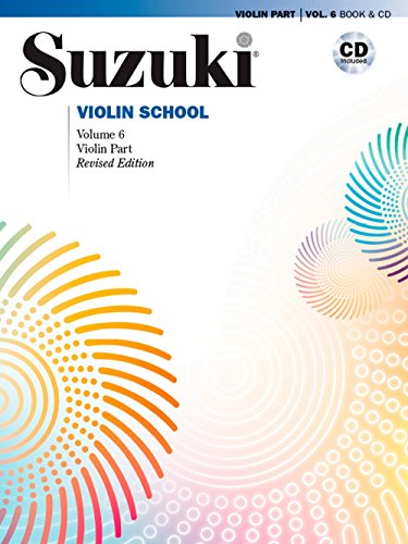 Suzuki Violin SchoolVol 6 w/ Cd Revised