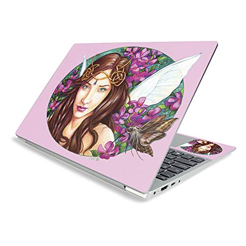 MightySkins Skin for Lenovo Ideapad S340 15" (2019) - Mystical Pinks | Protecti…