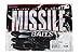 Missile Baits Baby D Bomb, Black Red Flake