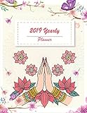 2019 Yearly Planner: Yearly Calendar Book. Monthly, Yearly Calendar Planner, Daily Weekly Monthly Pl by 