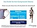 BeVisible Sports Arm Compression Sleeves For Men & Women With UV Sun Protection Cover - 1 Pair