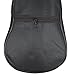 Angela Soprano Ukulele Case Black Ukulele Padding Bag for 21 Inch Ukulele