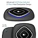 Qi Certified Wireless Charger Pad for iPhone X, 8, 8 Plus Fast Charge for Samsung, ChargeWAVE (Universally Compatible with All Qi Enabled & Samsung Devices -Black