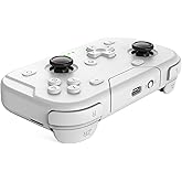AceGamer Wireless Pocket Controller for Nintendo Switch 2/Switch/Android/iOS/PC/Steamdeck/Tablet, 1000Hz Polling Rate, Bluetooth Controller with Lift-Stick/6-axis Gyroscope/Turbo/Vibration(White)