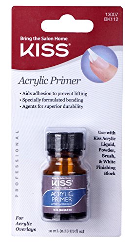 Kiss Acrylic Primer 0.33 Ounce (10ml) (2 Pack)