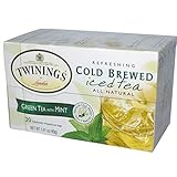 Twinings Tea From Grosvenor, Green With Mint, 20 Count