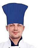 CRJHNS Chef Hat,Adult Adjustable Hook and Loop Tape