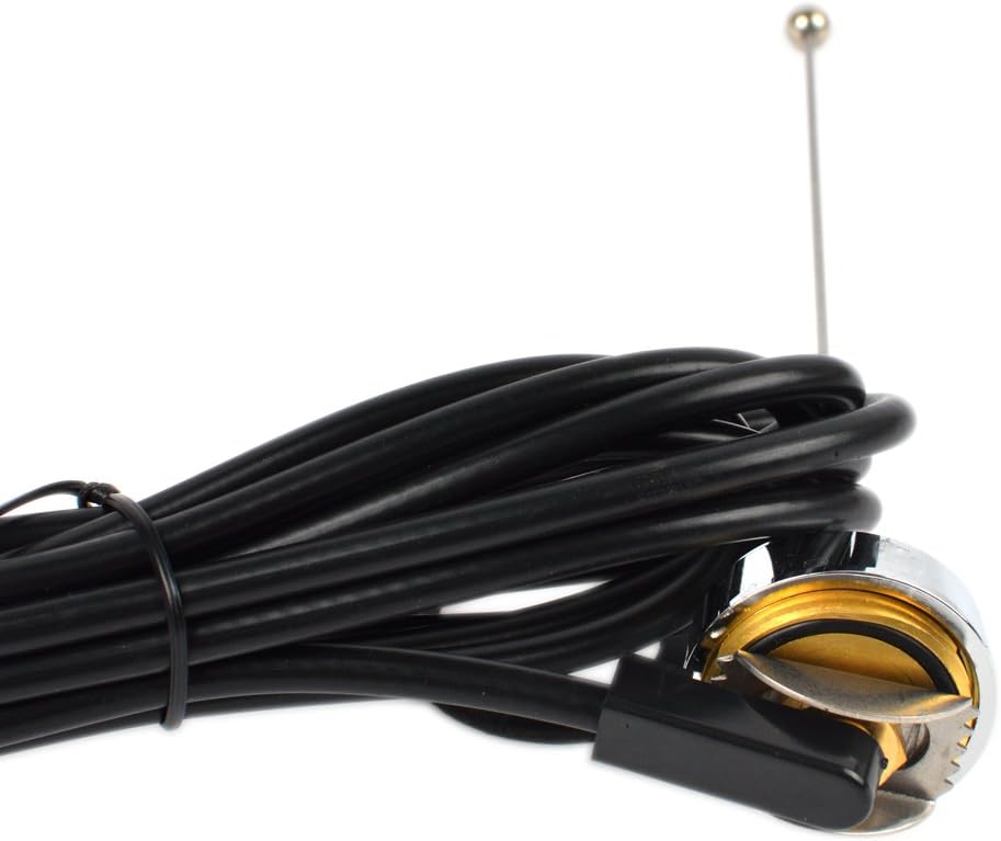 HYS TCJ-N1 VHF NMO 136-174 Mhz Mhz Mobile Vehicle FM Tranceiver 2M Antenna with 13 ft RG58 Coax Cable NMO to UHF PL259 Connector for Yaesu Kenwood HYT Vertex Icom Mobile Radios: GPS & Navigation