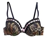 Infinity Symbol On Mossy Oak Camouflage Bra