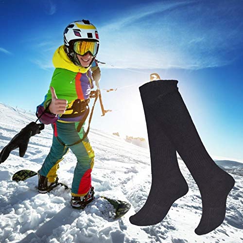 Verwarmde sokken voor mannen/vrouwen, oplaadbare elektrische verwarmde sokken, ademende comfortabele verwarmingssokken… - Image 7