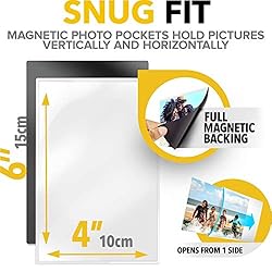 Magnetic Picture Frames - 4x6 7 PCs, Picture