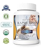 Raphetrim All in One Coffee Flavored Absolute Fat Loss Supplement. A 7 Day Instant Fat Loss & Sugar Balance Beverage Blend 200G of 1550mg Per Serving