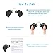 Wireless Earbuds,HTOCINQ True Bluetooth Headset with Charging Box Noise Cancelling,Sweatproof Earphone with Mic for iPhone,Android Cell Phones and Other Smartphones