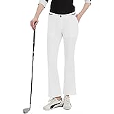 Pro X Gear Women Golf Pants with Pockets Spring Summer 4-Way Stretch Lightweight Quick Dry Casual Pants Athletic UPF 50+