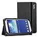 Samsung Galaxy Tab 3 7.0 Case - Poetic Samsung Galaxy Tab 3 7.0 Case [SlimBook Series] - [SlimFit] [Professional] PU Leather Slim Folio Case for Samsung Galaxy Tab 3 7.0 Tablet Black (3 Year Manufacturer Warranty From Poetic)