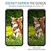 Moshi iVisor AG Screen Protector for iPhone SE 2020/8/ 7, Anti-glare, Matte, Easy-installation, Full Screen Protection, Washable & Reusable, Scratch & Fingerprint Resistance, Black