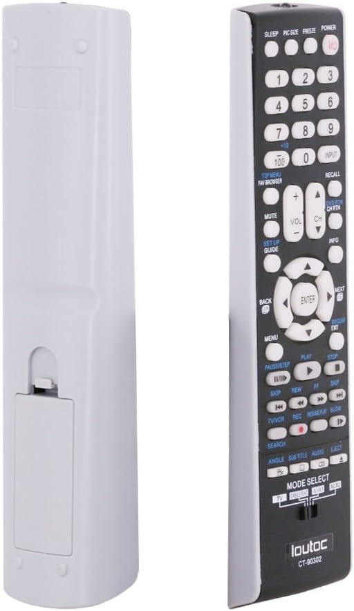 Loutoc CT-90302 Universal TV Replacement Remote Control for Toshiba LCD HDTV