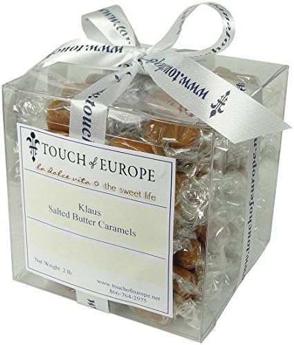 2 Lb Gift Box - Klaus French Sea Salt Carmel Candy - Gift Box