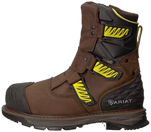 Ariat Work Men's Catalyst 8" H2O Composite Toe Work Boot, Oily Distressed Brown, 10.5 D US