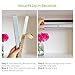 OxyLED Motion Sensor Closet Lights, Under-Cabinet Lightening, USB Rechargeable, Stick-on Cordless 20 LED Night Light Wardrobe Stairs Step Light Bar, Safe Lights W/Magnetic Strip, 2 Pack, T-02S