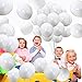 (100 Pack)12 Inch Thicken Latex Balloons -white Balloons, Creative Balloons for Party Supplies and Decorations, Birthday Balloon Arch Supplies Events Christmas Party. Loritada