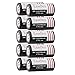 EaseBuy 10 Pack 16340 Lithium Batteries CR123A Rechargeable Batteries Camera Batteries