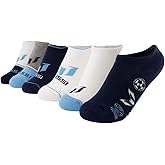 Messi Boys Lifestyle No-Show Socks, 6-Pack, Soft & Stretchy, Comfortable