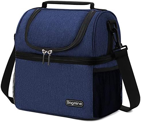 large lunch bolsa with compartments