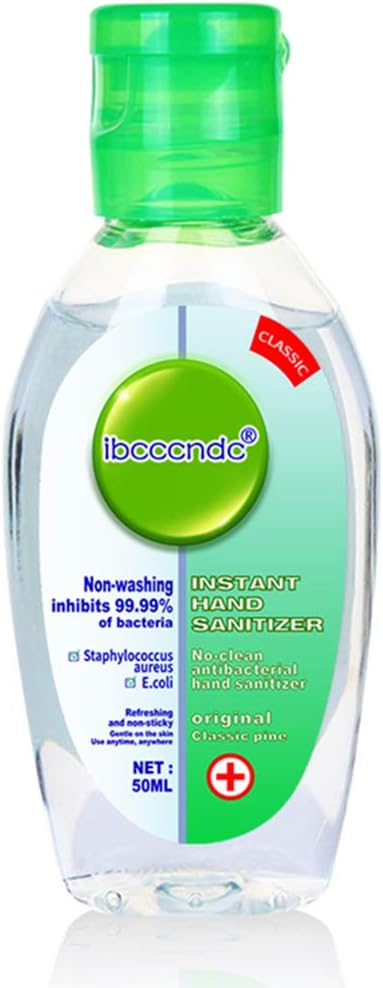 Dsxnklnd 50ml Travel Portable Anti-Bacteria Moisturizing Fruit-Scente Mini Disposable Hand Sanitizer for Travel Outdoors