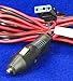 POWER CORD w/ LIGHTER PLUG Heavy Duty 16 ga with 3 pin socket for CB Ham Radios - Workman CB3AP