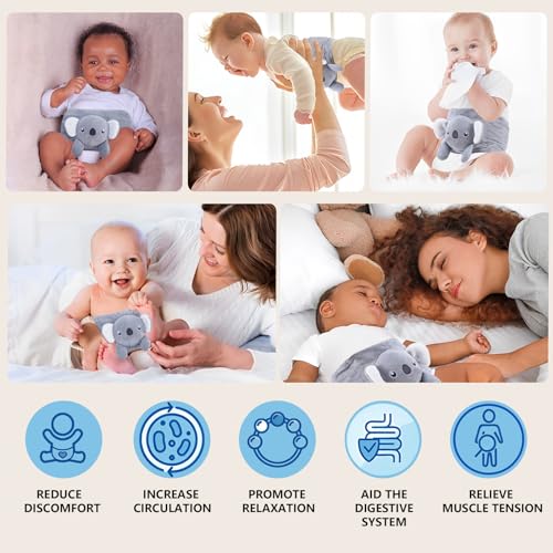 Piyen Baby ColicGas Relief Heated Tummy Wrap for Newborns,Belly Relief by Soothing Warmth